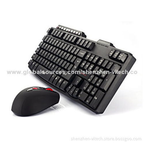 Multimedia Keyboard with 10 Meters Working Distance and 10,000,000 Times Buttons Lifespan